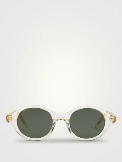 Slim Round Sunglasses