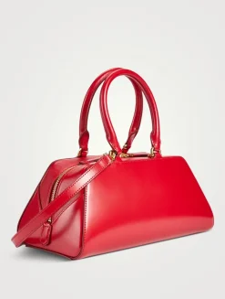 Small Antigona Cube Leather Bag