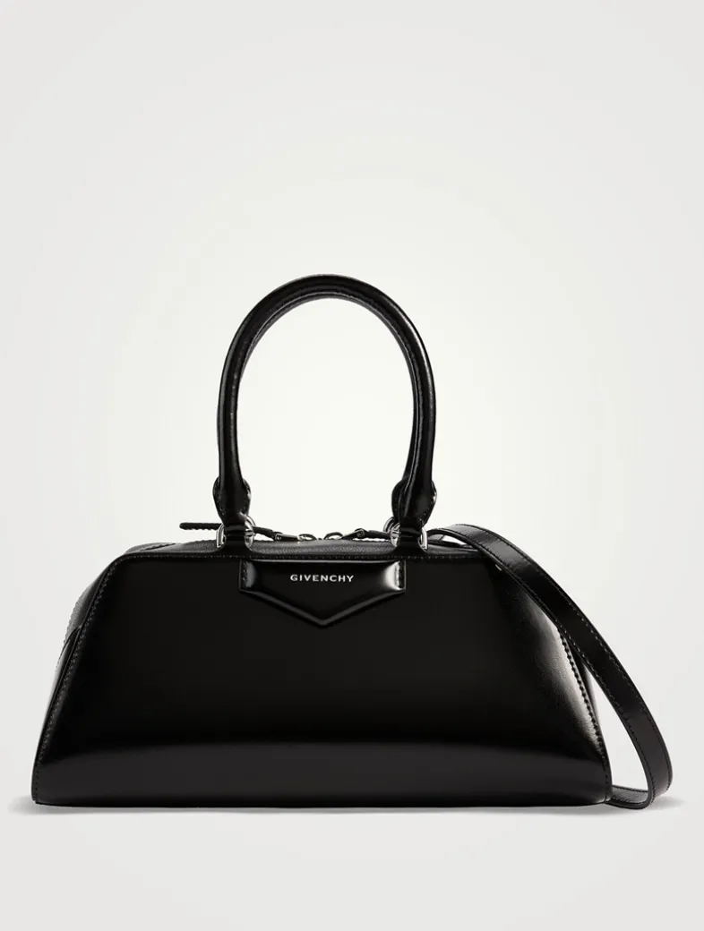 Small Antigona Cube Leather Bag