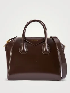 Small Antigona Leather Bag