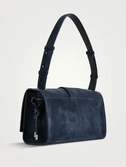 Small Baggy Suede Shoulder Bag