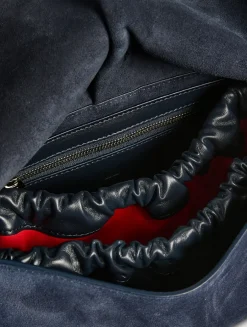 Small Baggy Suede Shoulder Bag