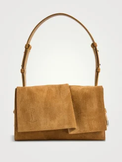 Small Baggy Suede Shoulder Bag