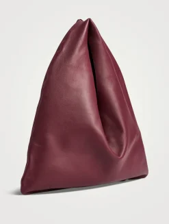 Small Bindle Leather Tote Bag