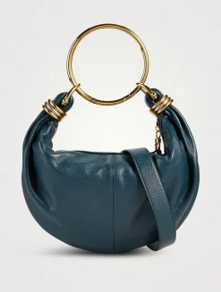 Small Bracelet Leather Shoulder Bag