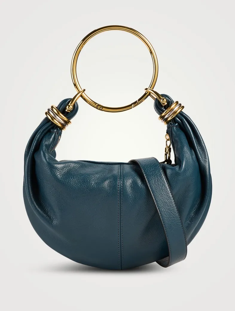 Small Bracelet Leather Shoulder Bag
