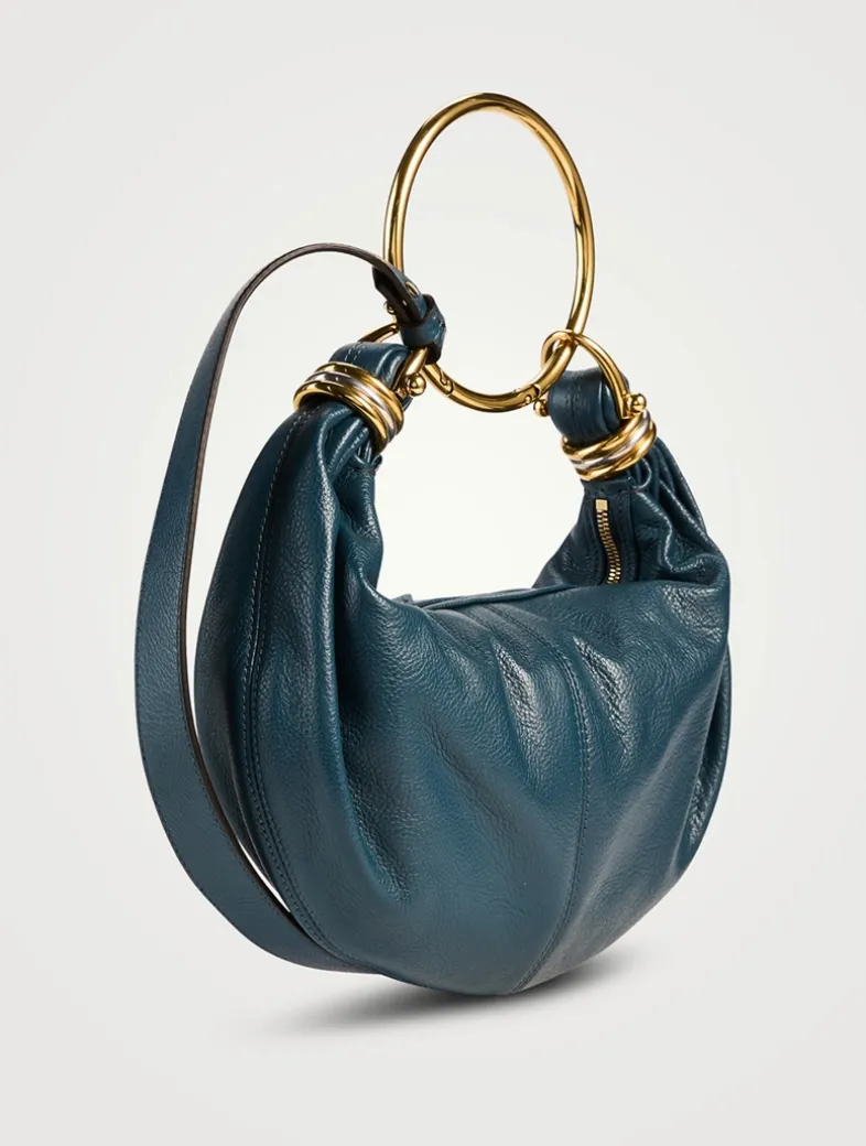 Small Bracelet Leather Shoulder Bag