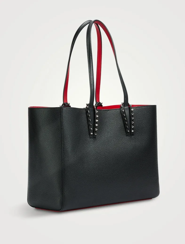 Small Cabata Leather Tote Bag