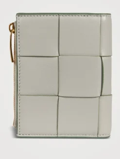 Small Cassette Bi-Fold Leather Wallet