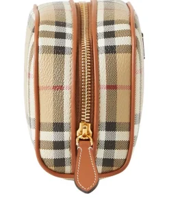 Small Check Travel Pouch