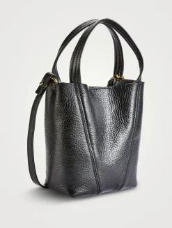 Small Chloé Spin Leather Tote Bag