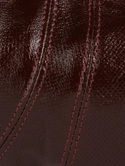 Small Croissant Canvas Shoulder Bag