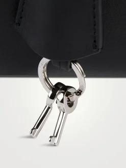 Small Darsena Leather Satchel