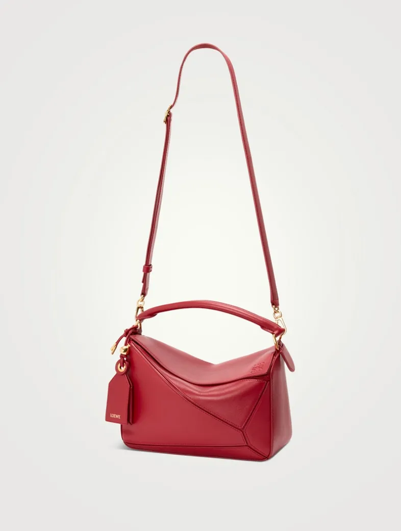 Small Featherlight Puzzle Leather Bag