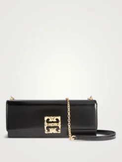 Small 4G Liquid Leather Shoulder Bag