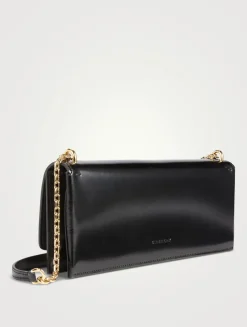 Small 4G Liquid Leather Shoulder Bag