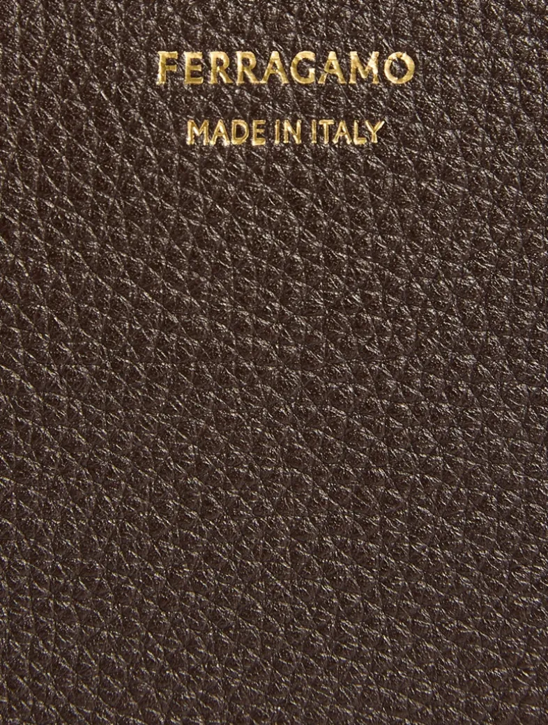 Small Hug Leather Satchel