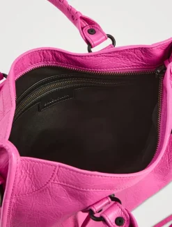 Small Le City Leather Satchel