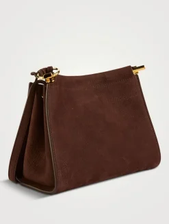 Small Le Click Suede Crossbody Bag