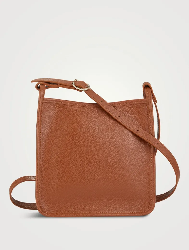 Small Le Foulonné Leather Crossbody Bag