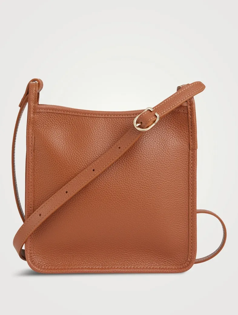 Small Le Foulonné Leather Crossbody Bag