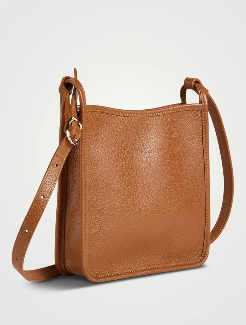 Small Le Foulonné Leather Crossbody Bag