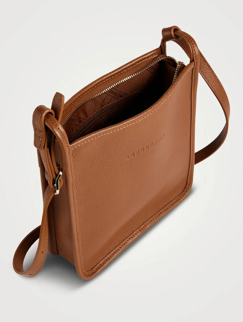 Small Le Foulonné Leather Crossbody Bag