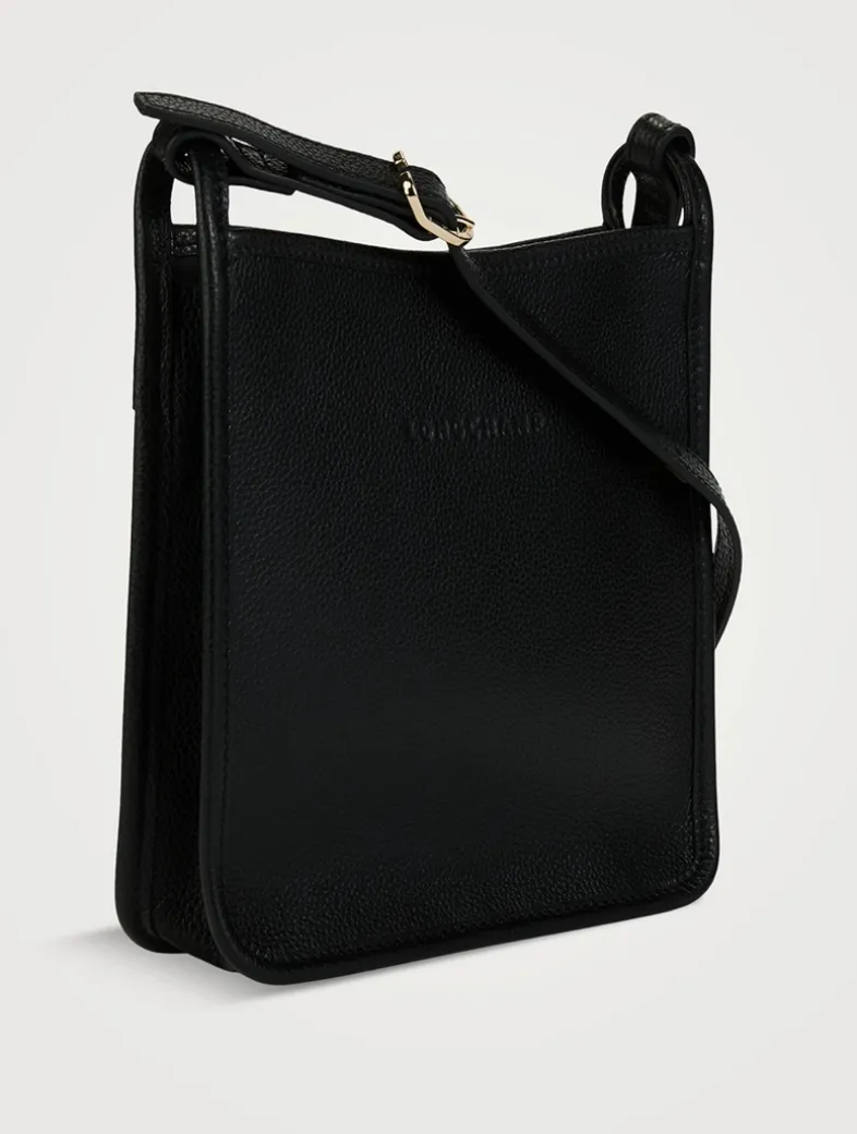 Small Le Foulonné Leather Crossbody Bag