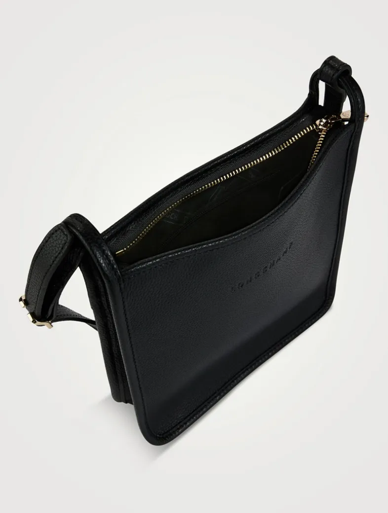 Small Le Foulonné Leather Crossbody Bag