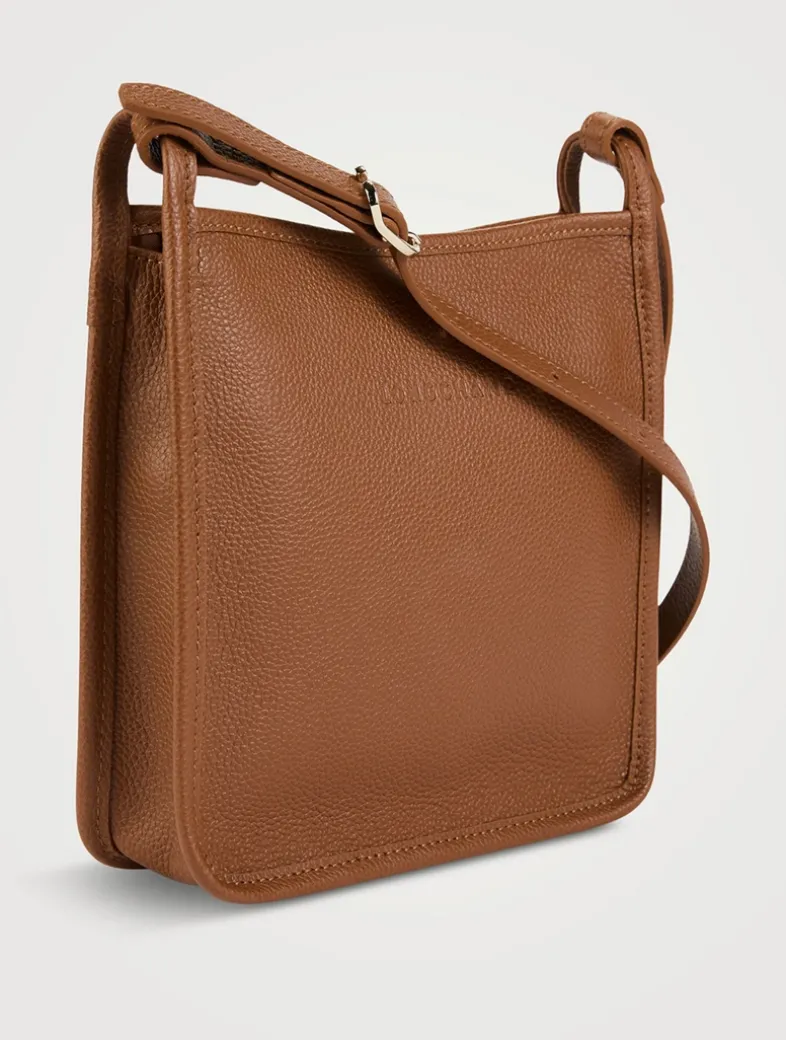 Small Le Foulonné Leather Crossbody Bag