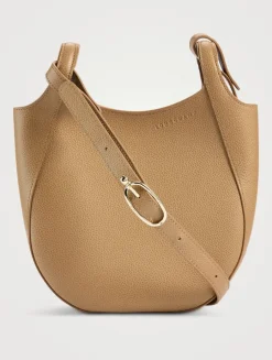 Small Le Foulonné Leather Crossbody Bag