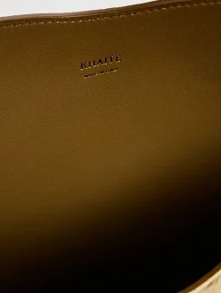 Small Lotus Suede Tote Bag