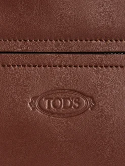 Small Magenta Leather Crossbody Bag