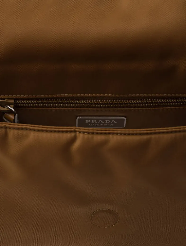 Small Padded Re-nylon Shoulder Bag