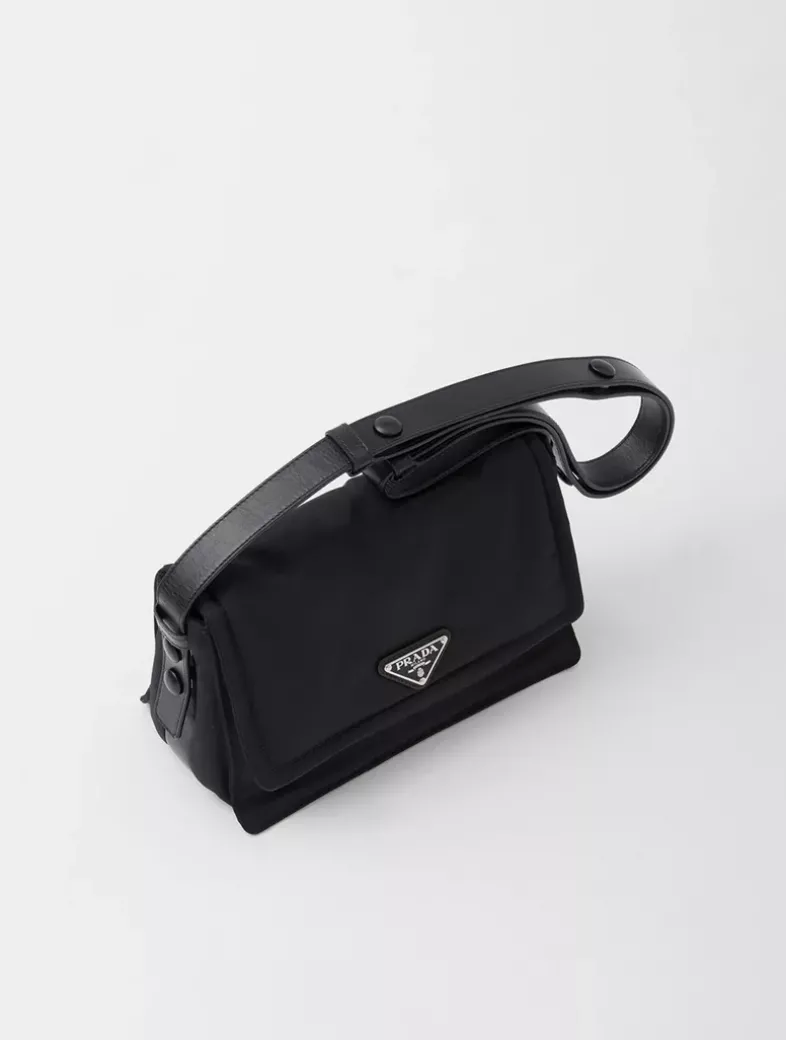 Small Padded Re-nylon Shoulder Bag