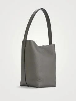 Small Park Leather Tote Bag
