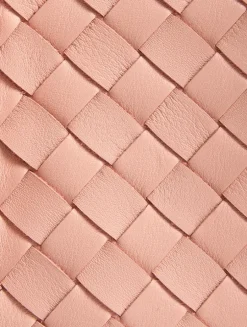 Small Pinacoteca Intrecciato Leather Tote Bag