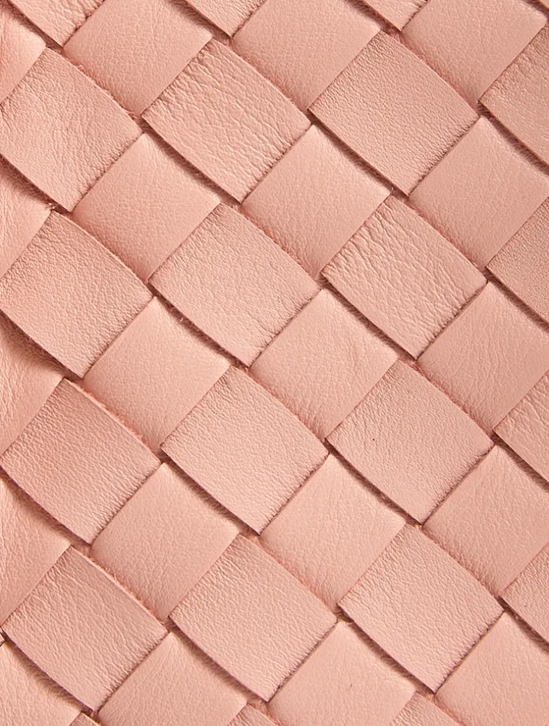 Small Pinacoteca Intrecciato Leather Tote Bag