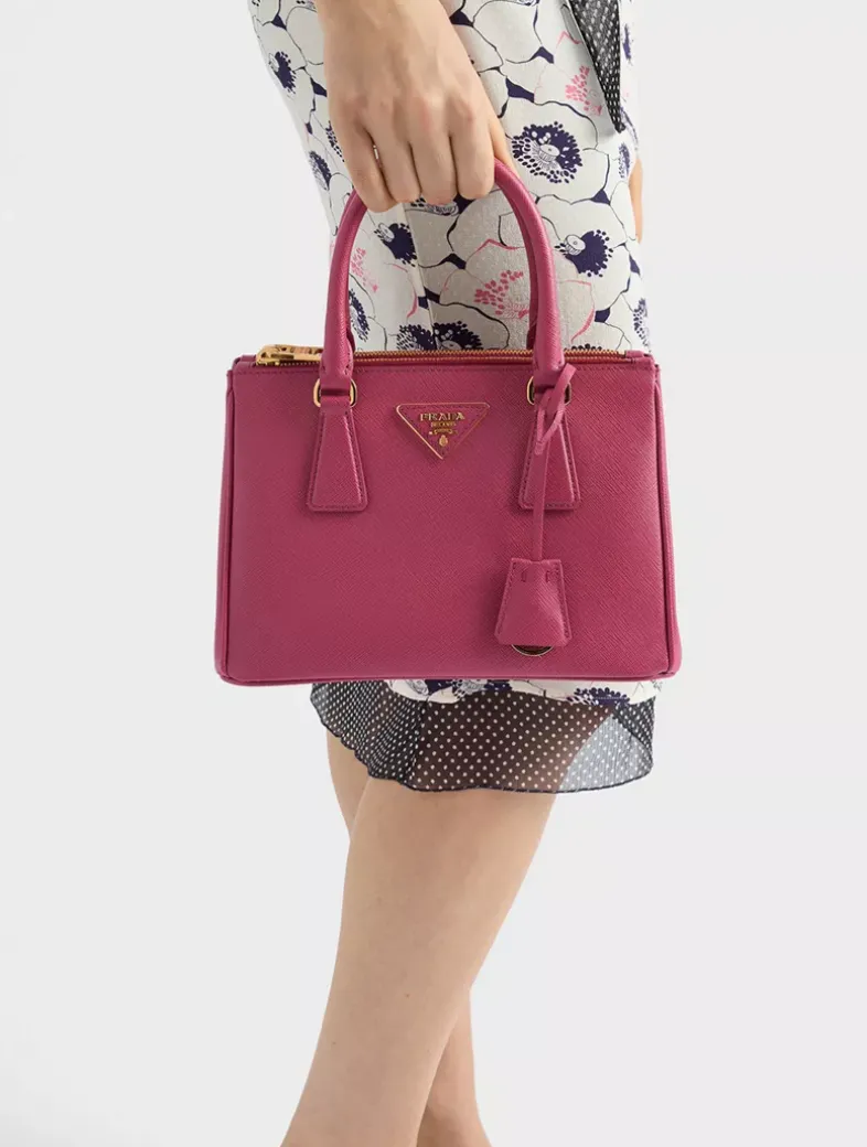 Small Prada Galleria Saffiano Leather Bag