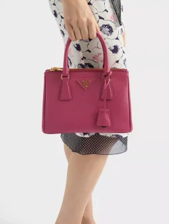 Small Prada Galleria Saffiano Leather Bag