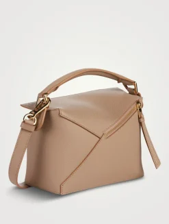 Small Puzzle Leather Bag