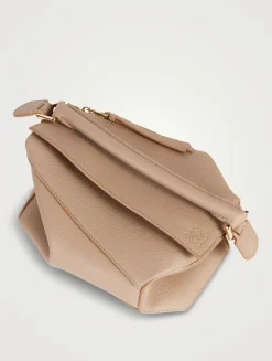 Small Puzzle Leather Bag