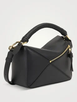 Small Puzzle Leather Bag