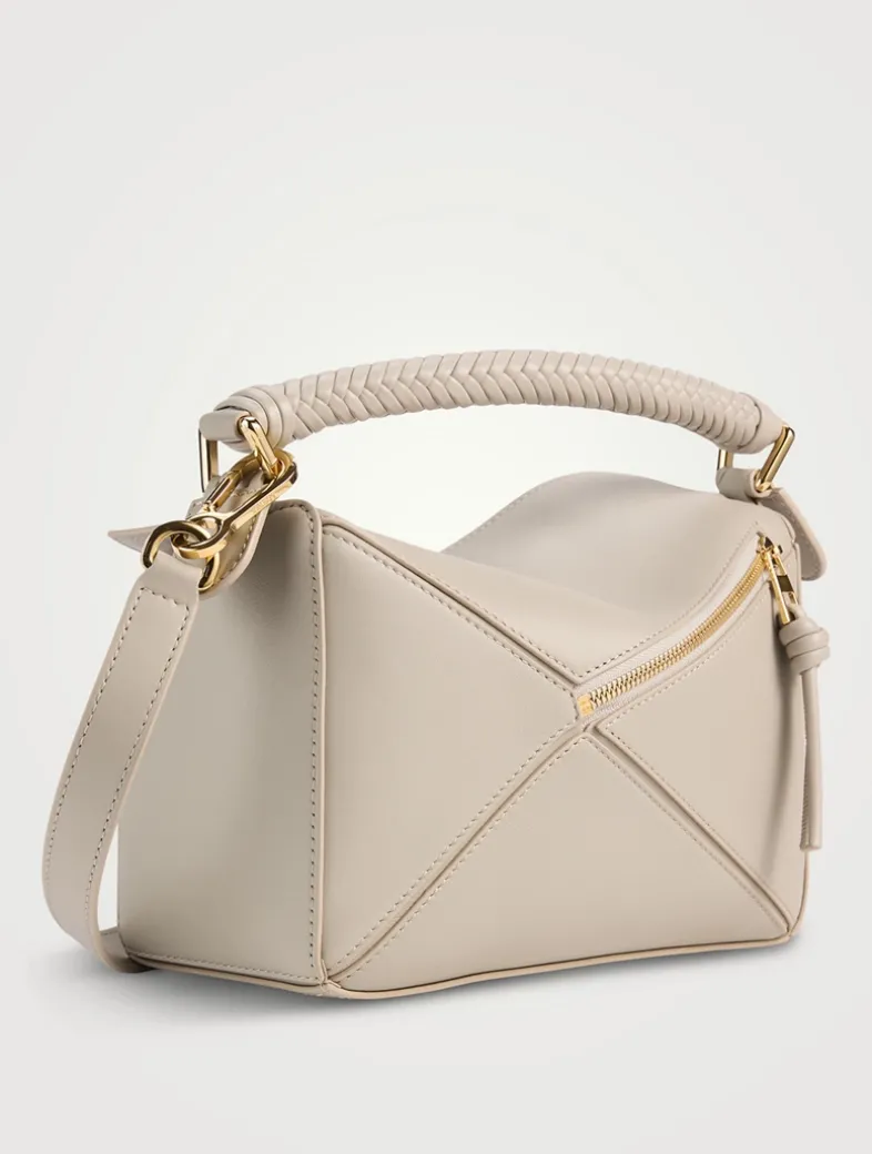 Small Puzzle Leather Bag