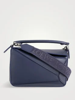 Small Puzzle Leather Bag