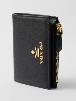 Small Saffiano Leather Wallet