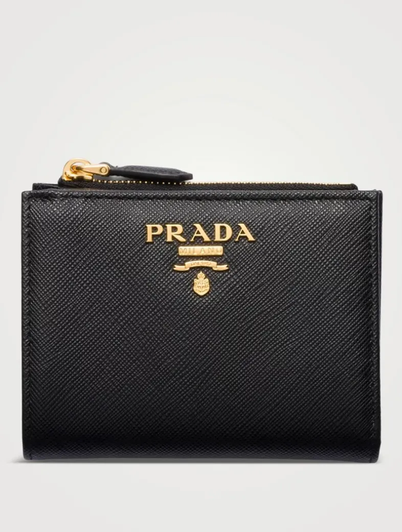 Small Saffiano Leather Wallet