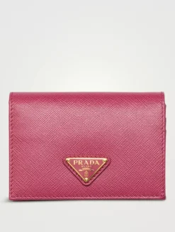 Small Saffiano Leather Wallet