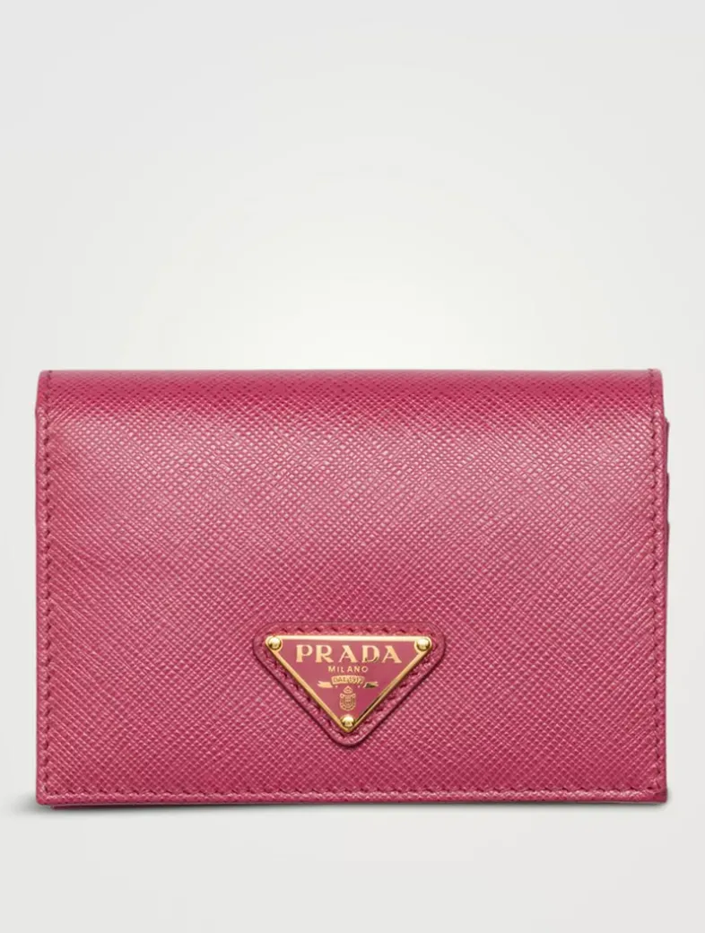 Small Saffiano Leather Wallet