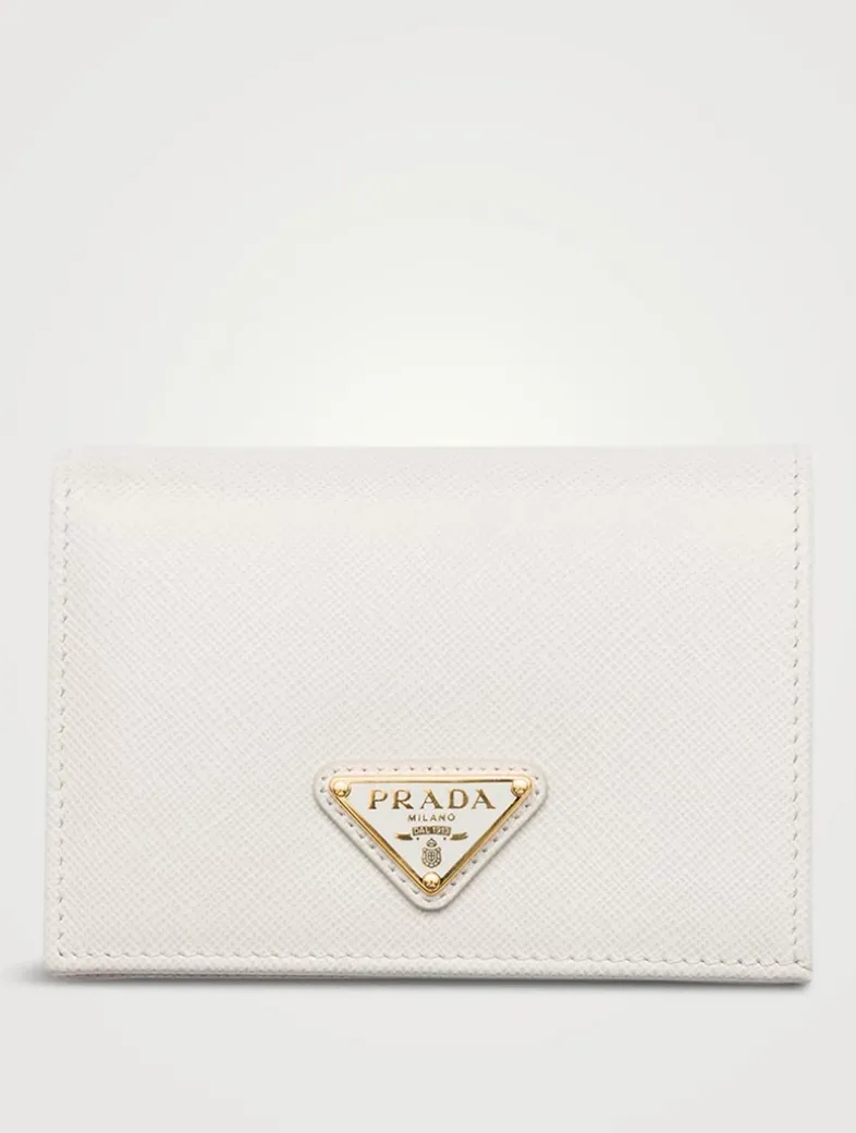 Small Saffiano Leather Wallet